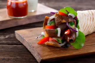 Durum mały kebab wołowo-barani