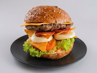 Nachos burger