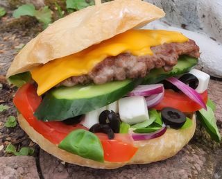 Burger Warzywniak 15cm