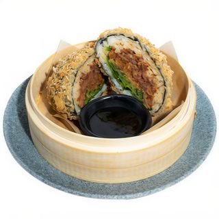 Korean Pulled Pork Burger