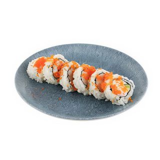 Uramaki krewetki z awokado