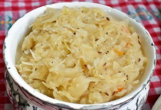 Kiszona kapusta zasmażana z kminkiem