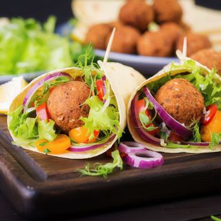 Tortilla falafel mała