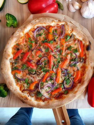 Pizza Warzywniak z pieprzem 40cm