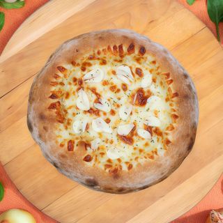 Focaccia z serem i czosnkiem