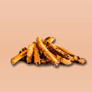 Frytki z batatów małe
