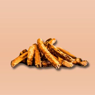 Frytki z batatów duże