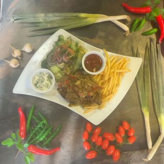 Wątróbka drobiowa z cebulką