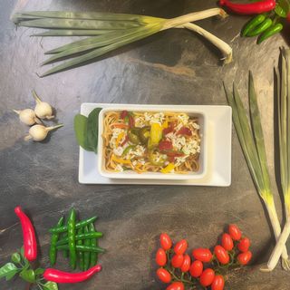 Spaghetti Peperone zapiekane serem 850g