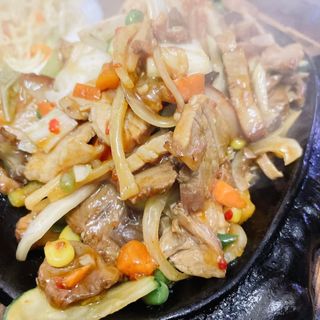 Żeberka z grzybami 850g