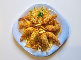 Krewetki w sezamie 8szt