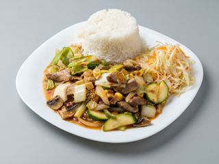 Kurczak z bambusem 850g