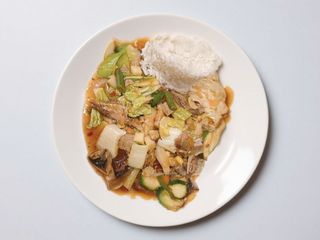 Wieprzowina z warzywami 850g