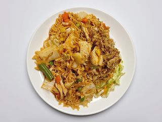 Spaghetti z kurczakiem