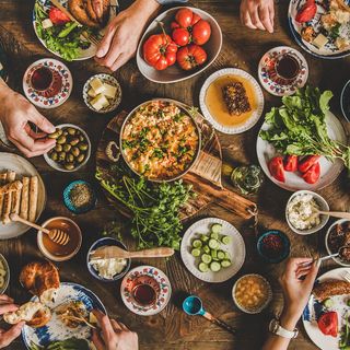 Pieczony schab z kością