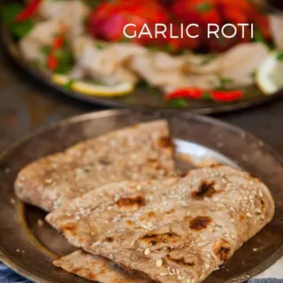 Garlic roti