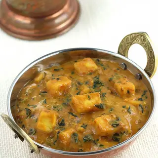 Dhorpatan methi paneer