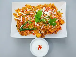 Paneer biryani