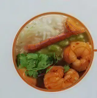 Red Curry Prawns