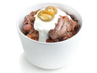 Chili con carne na ryżu
