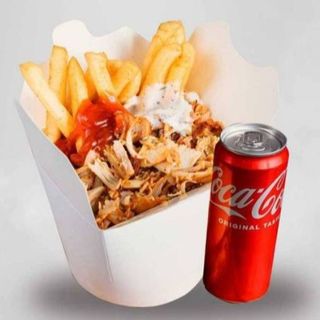 Kebab Box Sredni Plus 0.33l Pepsi