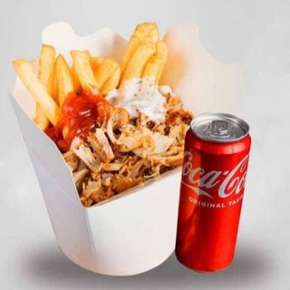 Kebab box Duzy Plus Pepsi 0.33l