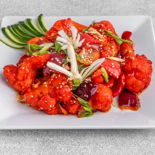 Honey chilly cauliflower