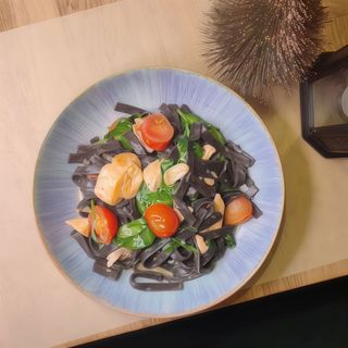 Tagliatelle z Łososiem