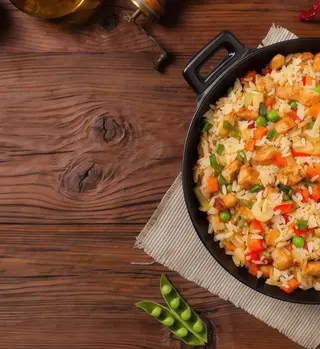 Ryż z warzywami i tofu 400g