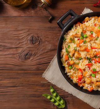 Ryż z warzywami i tofu 400g