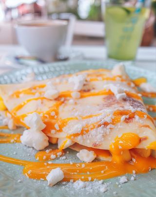 Naleśnik Mascarpone z mango