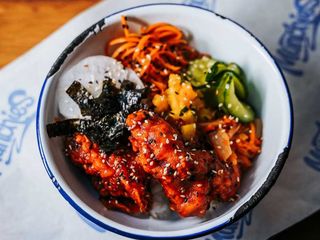 Kurczak Bibimbap