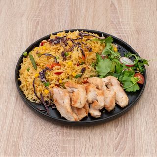 Fried rice z kurczakiem