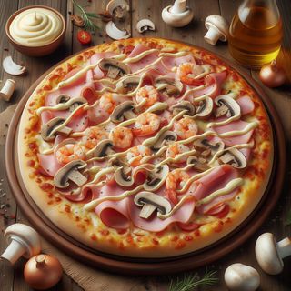 Pizza Gud Fadern 44cm