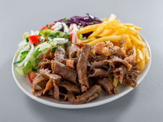 Danie na talerzu małe