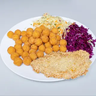 Filet z kurczaka w panierce sezamowej