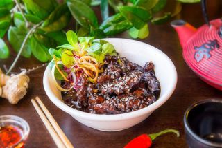 Polędwica wieprzowa z palonym masłem