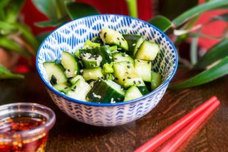 Ogórek z czosnkiem