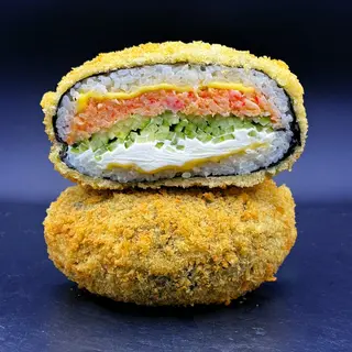 Sushi Burger z Surimi Spicy