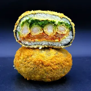 Sushi Burger z Krewetką w Tempurze