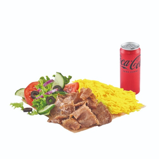 Kebab Box Rice, Coca Cola 0,33l