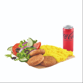 Box Falafel Rice, Coca Cola 0,33l
