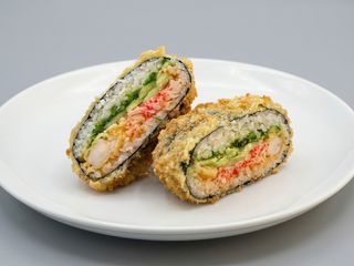 Sushi Burger z krewetką w tempurze 