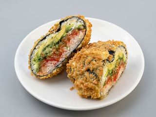 Sushi Burger z tatarem z łososia 