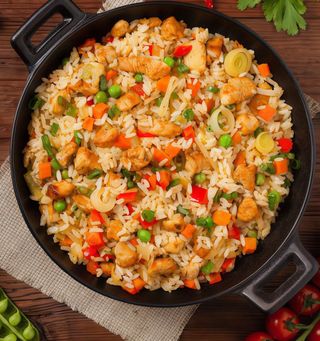 Chicken fried rice