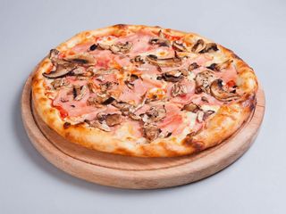 Pizza Salmone e funghi 50 cm