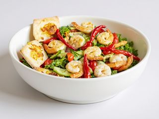 Sałatka z krewetkami