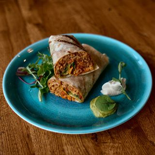 Chicken burrito