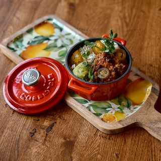 Beef fajita bowl