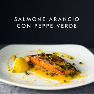 Salmone arancio con peppe verde 220g